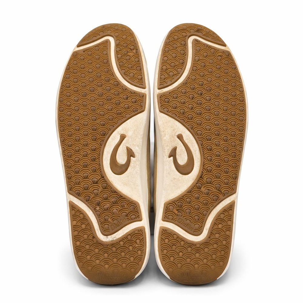 OluKai Lae‘ahi Li Sneakers Men’s 11.5 Tan Nubuck Casual Lace Up Comfort Shoes - Picture 7 of 7